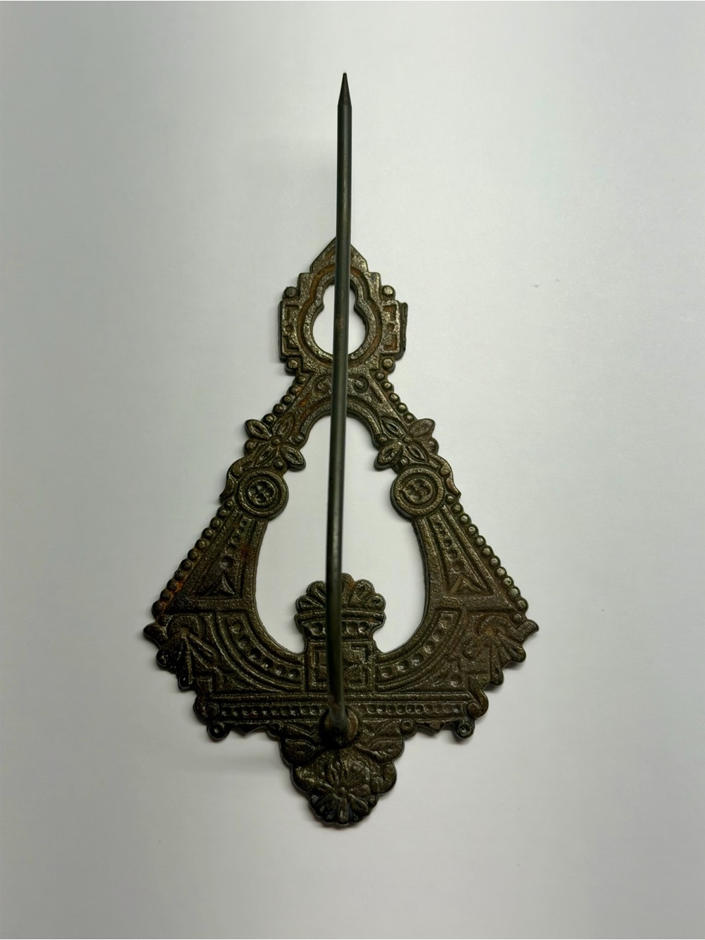 Vintage Engraved Metal Bill/Receipt Holder